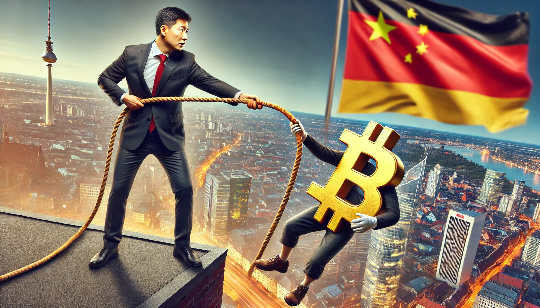 Crypto Mogul Justin Sun Offers Lifeline to Bitcoin Amid German Government Sell-Off