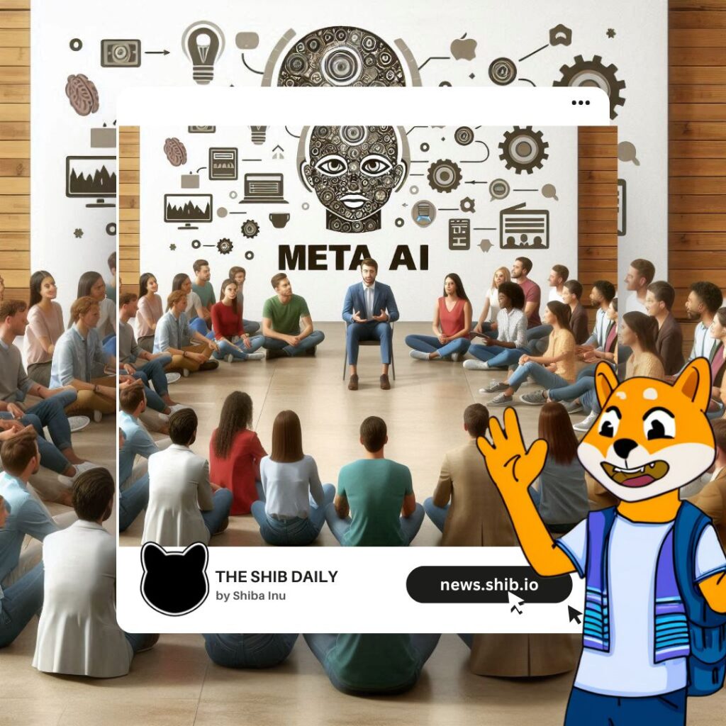 A representational image of Meta Ai announcements