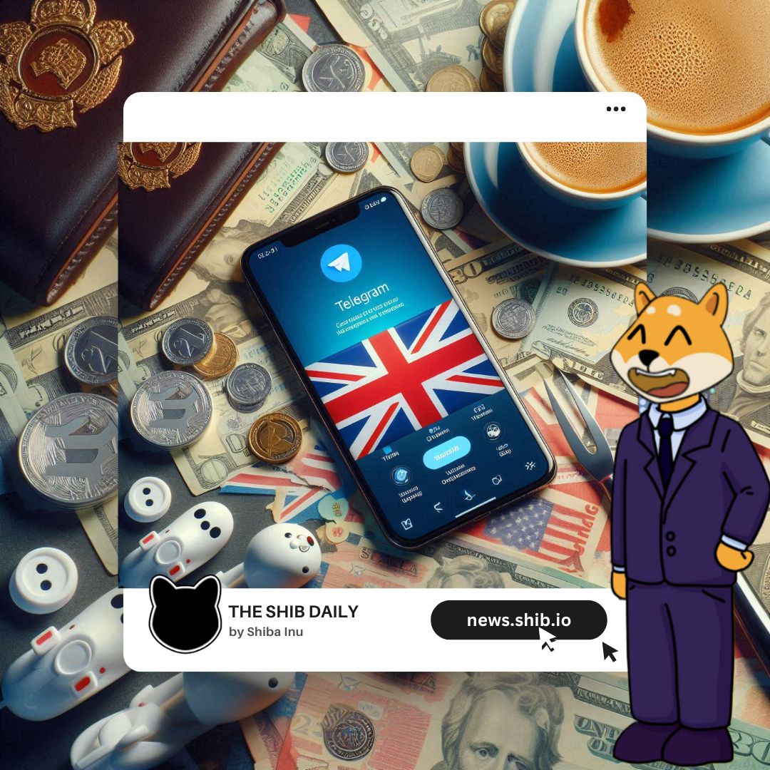 A representational image of Telegram Wallet suspending the in-app wallet function for UK residents