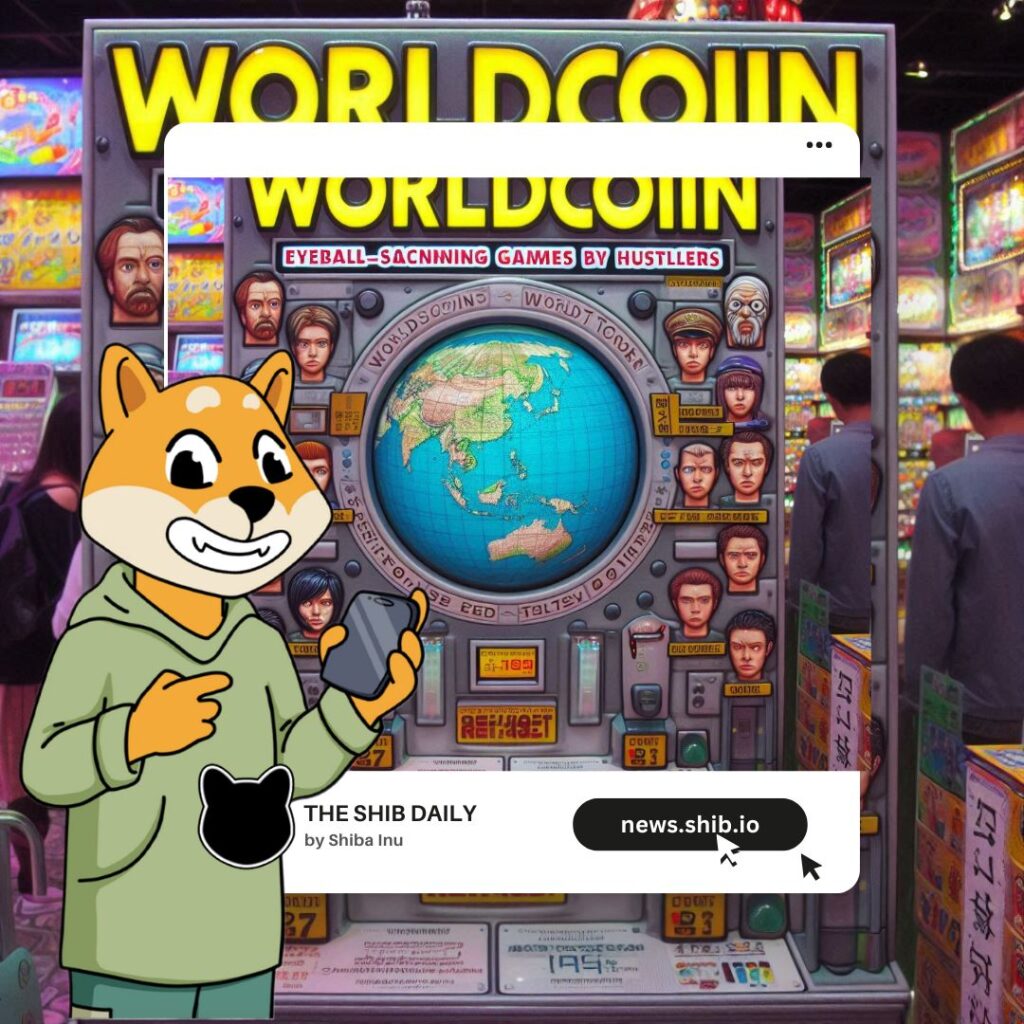 A representational image of Worldcoin