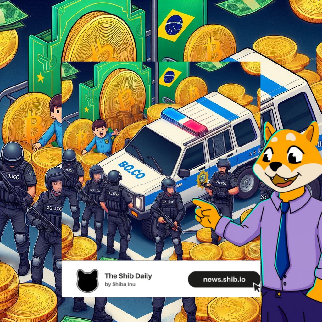 Brazilian police and tax officials froze around $1.6 billion worth of crypto