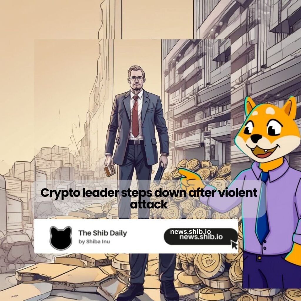 Crypto leader steps down after violent attack