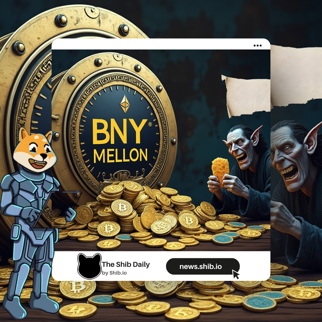 BNY Mellon to Hold Your Crypto? Trust Me, Bro! (Said No One Ever)