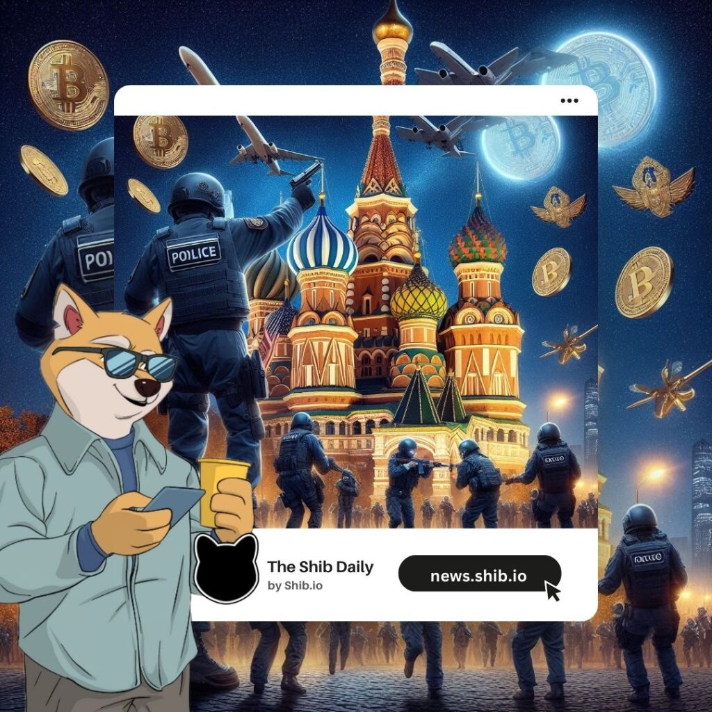 A representational image of Russia tightening its stance on crypto regulations