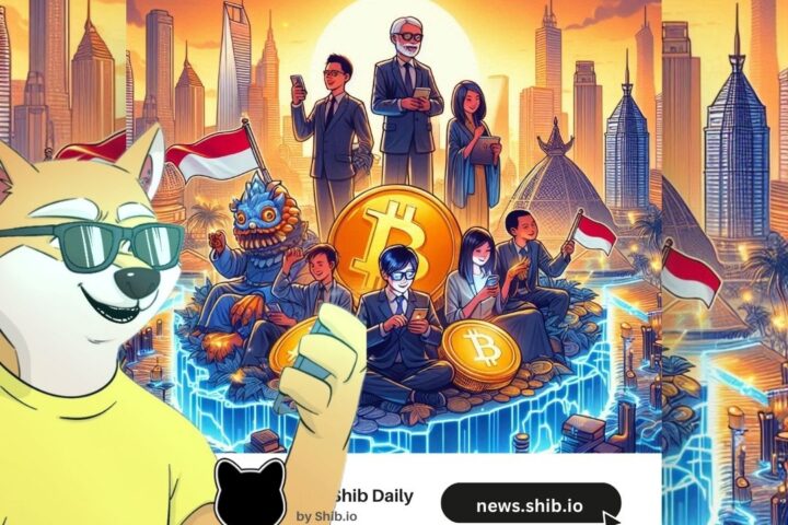 A representational image of Indonesia's youth using crypto